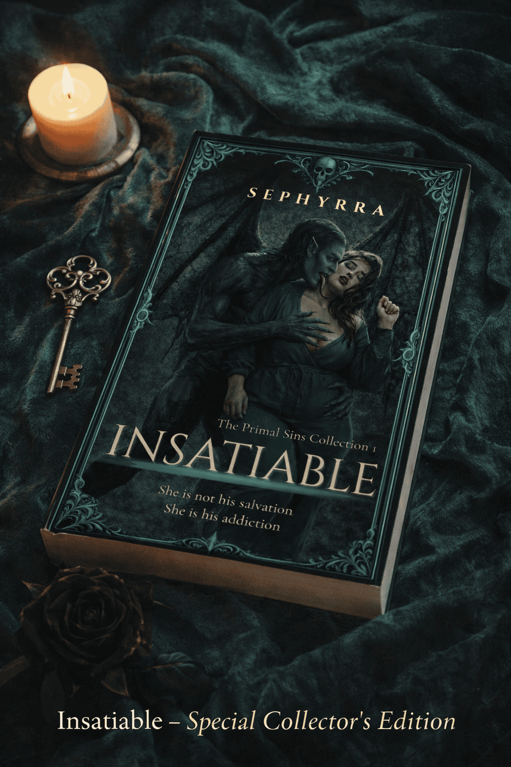 Insatiable Signed Alternate Cover Paperback