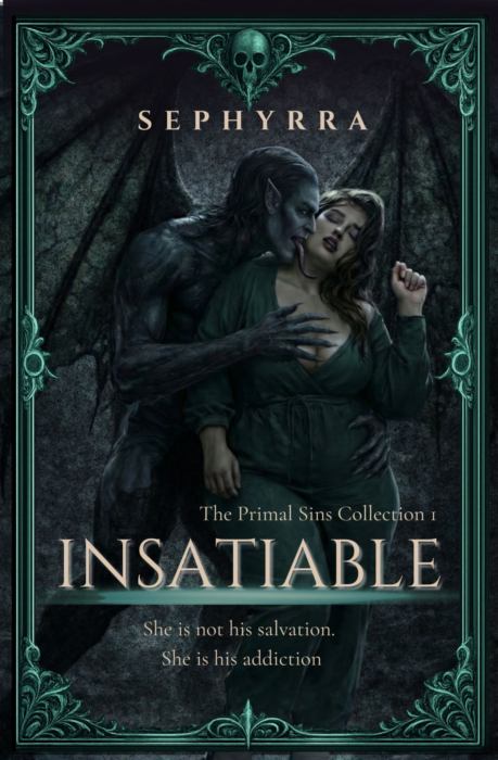 Insatiable Signed Alternate Cover Paperback